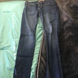 Hollister 1S medium-wash jeggings